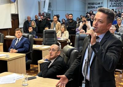 &Uacute;nico voto contr&aacute;rio foi do vereador Alexssandro Bussola, no mesmo dia em que a CEI do Lixo acabou arquivada
