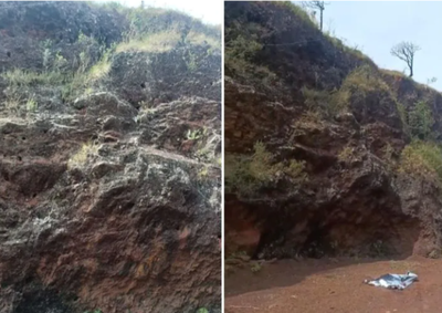 V&iacute;tima de 32 anos teria se desequilibrado enquanto tirava fotos &agrave; beira de um penhasco de cerca de 12 metros, na Serra da Moeda.
