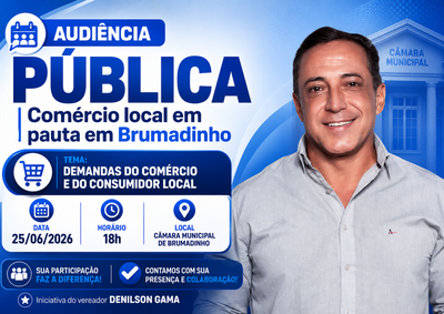 Encontro acontece no dia 25 de junho, na C&acirc;mara Municipal, e ser&aacute; aberto a comerciantes, empres&aacute;rios e empreendedores locais