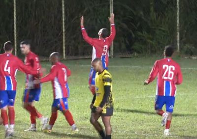 Equipe de Brumadinho aplicou 4 a 1 em partida realizada no Campo do Itaguaense