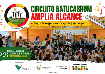 Projeto chega &agrave; quinta escola nesta edi&ccedil;&atilde;o, levando m&uacute;sica, oficinas e palestras que unem cultura, educa&ccedil;&atilde;o e transforma&ccedil;&atilde;o social.