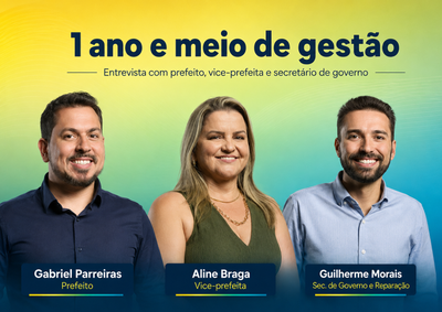 Ao vivo, &agrave;s 12h25 desta quarta-feira (1&ordm;), conversa far&aacute; um balan&ccedil;o das entregas, dificuldades e prioridades da administra&ccedil;&atilde;o de Brumadinho