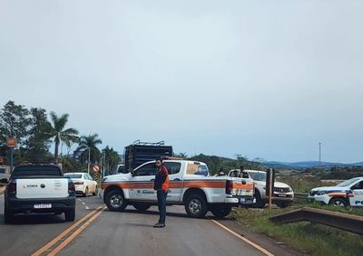 Trecho pr&oacute;ximo ao trevo da Faculdade Asa teve interdi&ccedil;&atilde;o parcial no sentido centro da cidade