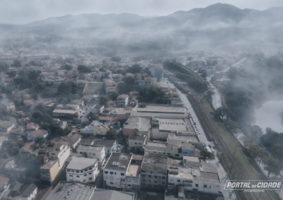 Massa de ar polar avan&ccedil;a por Brumadinho e regi&atilde;o e provoca queda nas temperaturas, aumento da nebulosidade e possibilidade de chuva
