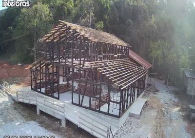 Primeira etapa da estrutura deve ser conclu&iacute;da nos pr&oacute;ximos dias na sede da Sociedade do Pelznickel