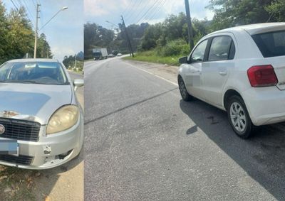 Pol&iacute;cia Militar Rodovi&aacute;ria atendeu a colis&atilde;o na SC-108