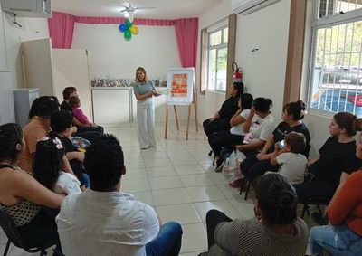 Evento promovido pelo CRAS Paula Fuckner abordou a preven&ccedil;&atilde;o &agrave; viol&ecirc;ncia contra crian&ccedil;as e adolescentes