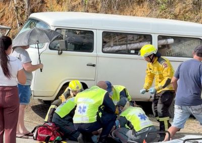 V&iacute;tima recolhia materiais de uma lixeira quando foi atingida pelo ve&iacute;culo