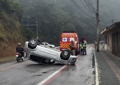 Acidente aconteceu na manh&atilde; deste domingo (28)