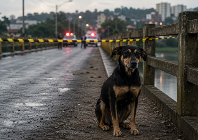 Animal foi encontrado com vida ap&oacute;s ser arremessado dentro de um saco pl&aacute;stico, mas n&atilde;o resistiu &agrave;s complica&ccedil;&otilde;es de sa&uacute;de 