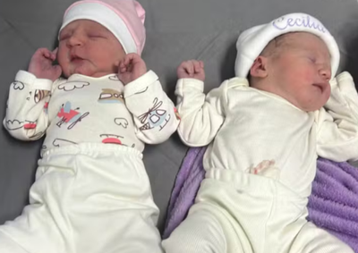 Coincid&ecirc;ncia ficou ainda mais curiosa porque, um dia antes, nasceram uma Cec&iacute;lia e uma Maria Cec&iacute;lia na mesma maternidade
