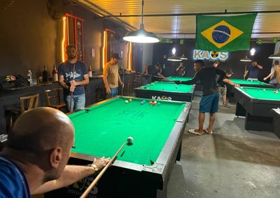 Paquet&aacute; e Volta Grande disputar&atilde;o o t&iacute;tulo da bocha vale-tudo masculina, enquanto S&atilde;o Pedro comemorou o t&iacute;tulo da sinuca