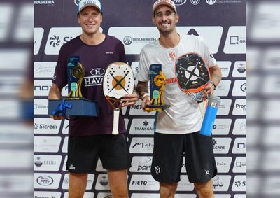 Ao lado do italiano Michele Cappelletti, atleta venceu a final em dois sets e faturou o segundo t&iacute;tulo da temporada