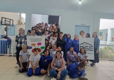 Atividades ocorreram durante o primeiro semestre de 2026 e envolveram din&acirc;micas, rodas de conversa e debates com estudantes dos s&eacute;timos anos