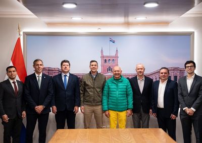 Empres&aacute;rio encerrou agenda em Assun&ccedil;&atilde;o ap&oacute;s reuni&atilde;o com Santiago Pe&ntilde;a e afirmou que a varejista pode futuramente abrir uma unidade em solo paraguaio