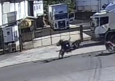 Acidente aconteceu no in&iacute;cio da tarde desta quinta-feira (9)