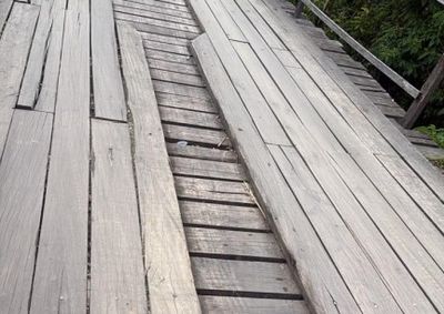 Pontilh&atilde;o de madeira ser&aacute; substitu&iacute;do por uma ponte de concreto; obra tem previs&atilde;o de conclus&atilde;o em at&eacute; 30 dias