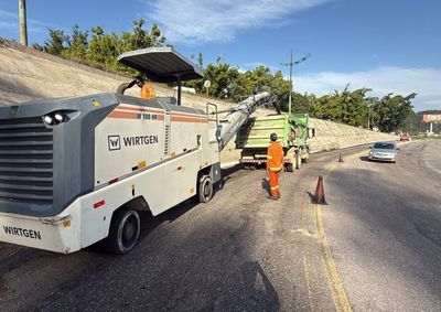 Recapeamento entre o Fort Atacadista e a Viva Academia faz parte de investimento de R$ 1,9 milh&atilde;o na infraestrutura vi&aacute;ria