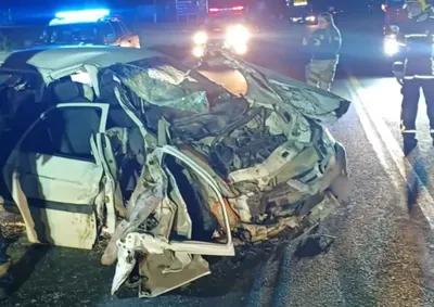 Crian&ccedil;a estava no colo da irm&atilde; no banco traseiro de um Celta; outras seis pessoas tamb&eacute;m se envolveram no acidente