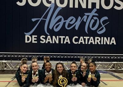 Equipe foi campe&atilde; no conjunto, no trio e no trof&eacute;u geral da modalidade