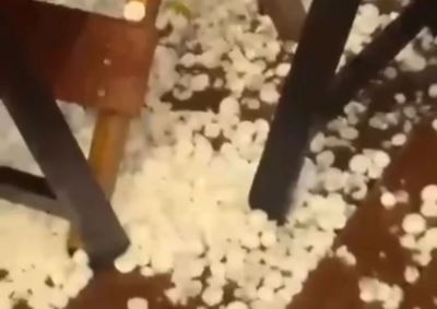 Tempestade atingiou Canasvieiras e Ingleses na noite deste s&aacute;bado (29)