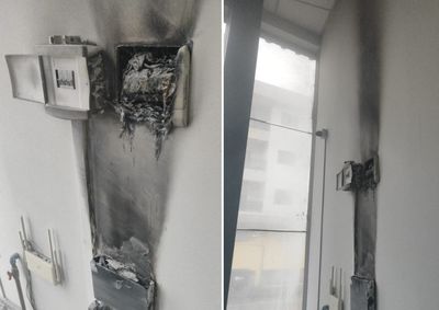 Fogo come&ccedil;ou no quadro de disjuntores e foi controlado antes de atingir m&aacute;quinas e outras &aacute;reas do pr&eacute;dio