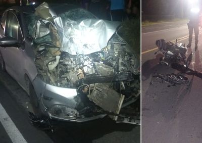Segundo a PMRv, motorista iniciou ultrapassagem e n&atilde;o percebeu motocicleta que vinha no sentido contr&aacute;rio