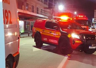Homem de 30 anos foi encontrado desorientado e agitado ap&oacute;s a queda e encaminhado ao Hospital Santo Ant&ocirc;nio