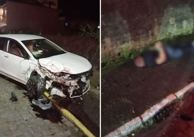 Testemunhas acionaram a Pol&iacute;cia Militar ap&oacute;s as colis&otilde;es; condutor foi detido em flagrante