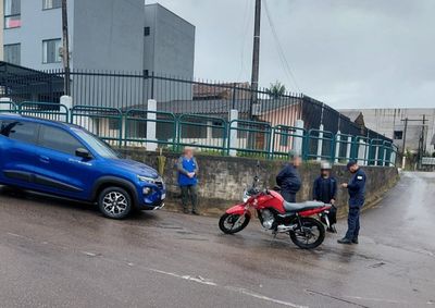 Segundo a GTB, motociclista saiu da Beira Rio e acessou a rua Ema Staack no sentido contr&aacute;rio ao permitido