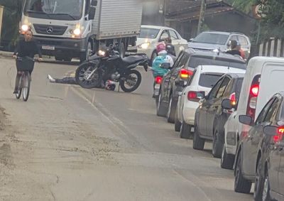 V&iacute;tima apresentava escoria&ccedil;&otilde;es e relatava dores em uma das pernas