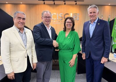 Rita Conti comandar&aacute; a federa&ccedil;&atilde;o entre 2027 e 2029; Halisson Habitzreuter, tamb&eacute;m de Brusque, assumir&aacute; a Diretoria de Seguran&ccedil;a P&uacute;blica