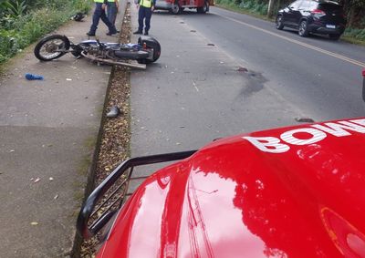 V&iacute;tima sofreu m&uacute;ltiplos traumas e j&aacute; estava sem sinais vitais quando os bombeiros chegaram