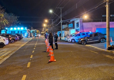 Fiscaliza&ccedil;&atilde;o em conjunto com o Detran-SP abordou 157 pessoas, recolheu 2 motocicletas e resultou em 14 autos de infra&ccedil;&atilde;o de tr&acirc;nsito