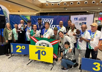 A delega&ccedil;&atilde;o de Caarap&oacute; contou com 19 integrantes