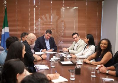 A assinatura ocorreu durante reuni&atilde;o com a dire&ccedil;&atilde;o da Fetems
