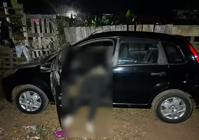 Foram mortos Ruber Fl&aacute;vio Vieira de Souza, 44 anos, e Karen Brandd de Freitas Queiroz, 35 anos