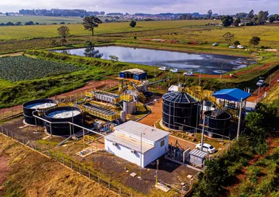 A cerim&ocirc;nia de inaugura&ccedil;&atilde;o reuniu representantes da Sanesul, do Governo do Estado e da concession&aacute;ria Ambiental MS Pantanal