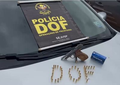 O autor confessou que foi contratado em Maracaju para buscar o armamento em Pedro Juan Caballero, no Paraguai