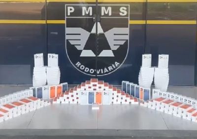 Foram apreendidos 162 iPhones 17 Pro Max e 40 iPhones 17 Pro