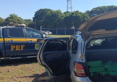 Ap&oacute;s o acidente, o suspeito abandonou o autom&oacute;vel e fugiu a p&eacute; por uma &aacute;rea pr&oacute;xima