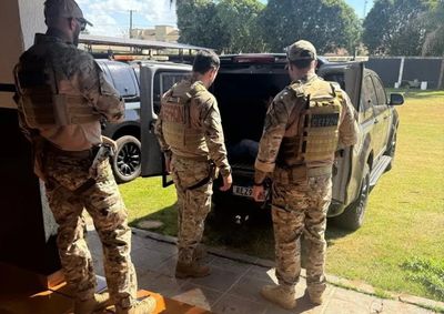 A pris&atilde;o foi realizada pelo Batalh&atilde;o de Choque da Pol&iacute;cia Militar de MS