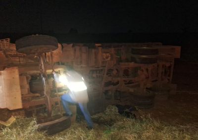 Quando a equipe chegou ao local, o motorista j&aacute; havia se evadido e n&atilde;o foi localizado pelos socorristas
