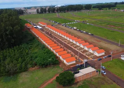 Na primeira etapa, est&atilde;o sendo constru&iacute;das 54 novas moradias destinadas &agrave;s fam&iacute;lias da comunidade ind&iacute;gena
