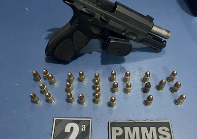 Entre as muni&ccedil;&otilde;es apreendidas estavam 25 da marca CBC Treina e duas do tipo Luger, de origem estrangeira.