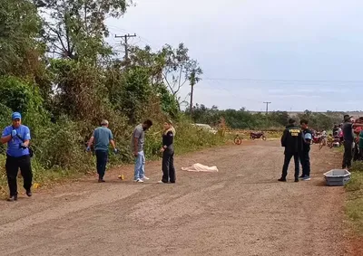 Rose Batista Cabreira, de 41 anos foi encontrado em uma estrada vicinal 