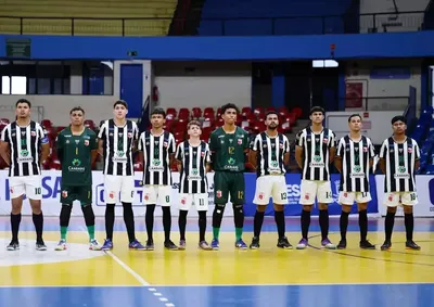 A equipe da LEC entrou em quadra diante do Esporte Clube Vivaz (RR) e venceu por 4 a 2