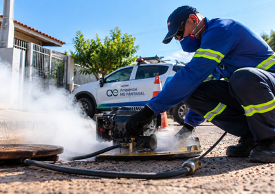 A&ccedil;&atilde;o da Ambiental MS Pantanal e Prefeitura busca identificar liga&ccedil;&otilde;es irregulares e prevenir sobrecarga no sistema