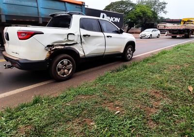A colis&atilde;o aconteceu nas proximidades do cruzamento com a Avenida Presidente Vargas