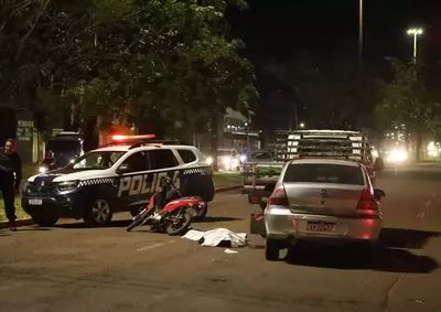 Analia Alves Bandeiras, de 43 anos, morreu ap&oacute;s ser prensada entre um Chevrolet Prisma e um caminh&atilde;o de pequeno porte 